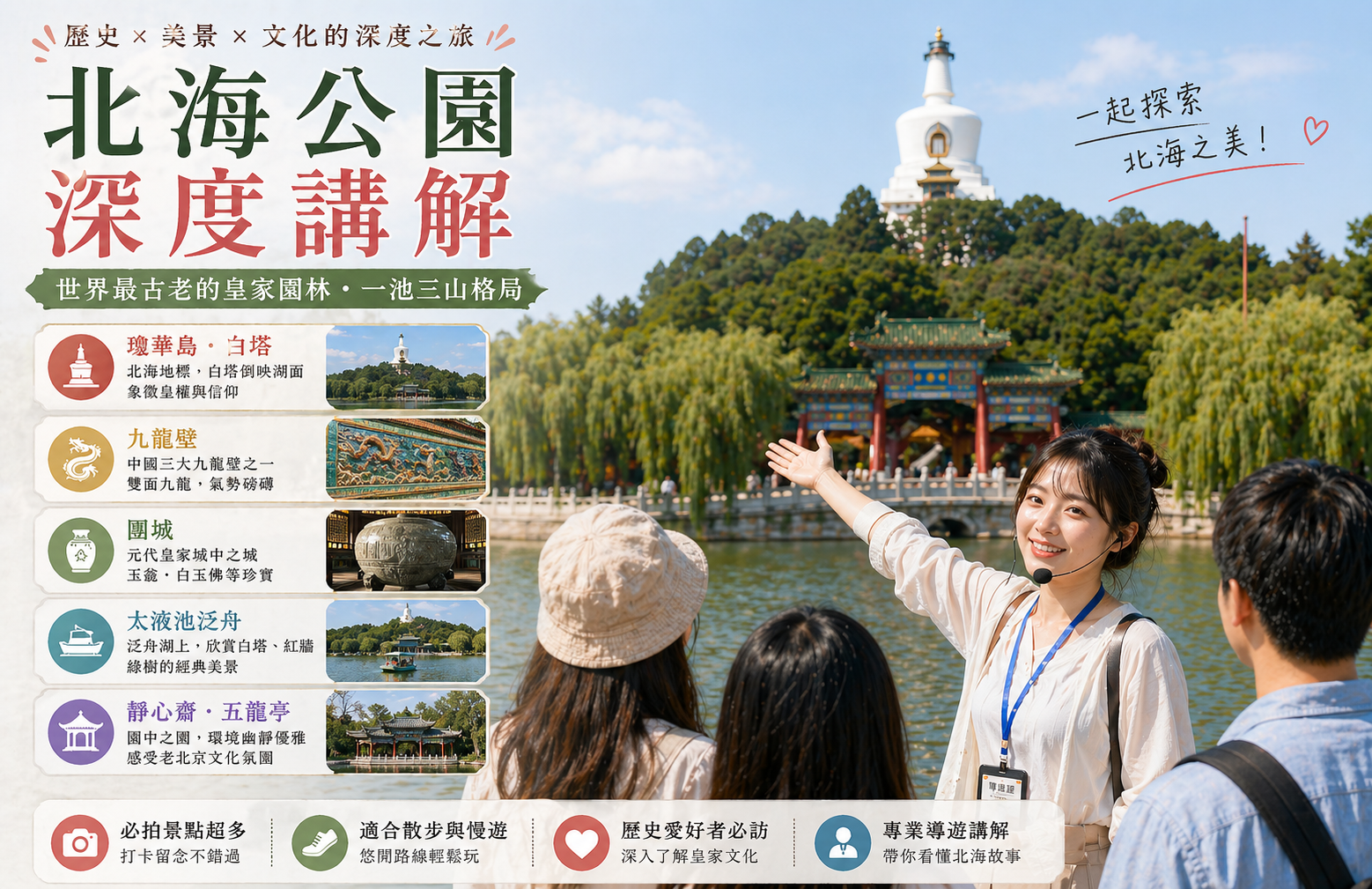 北京最值得深度講解的景點｜北海公園為何比故宮還重要？