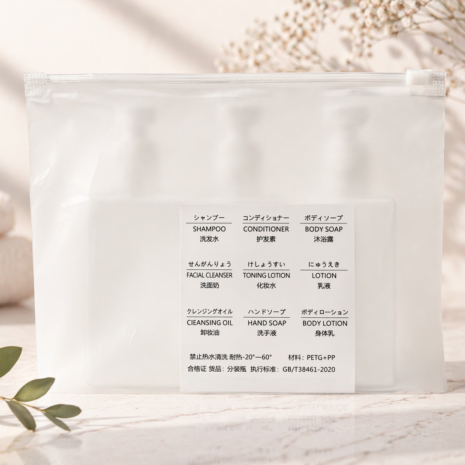 透明-3 透明-3|一袋帶走旅行的儀式感 100ml 透明旅行分裝組